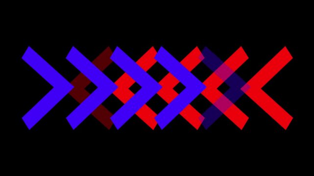 nice closing arrow  sine motion h4 background video