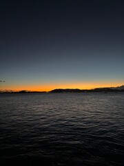 Naklejka premium Sundown