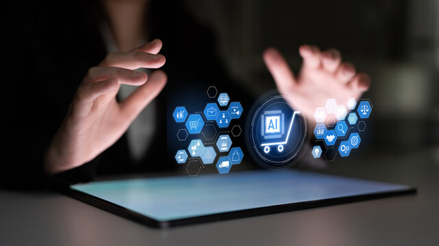 AI-powered e-commerce ecosystem connecting customer data, marketing, logistics, product management, and business intelligence to drive retail efficiency and digital growth Latch