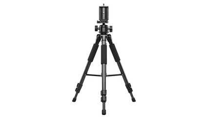 Tripod with Phone Mount Realistic Studio Product Cutout Isolated on Transparent Background PNG

