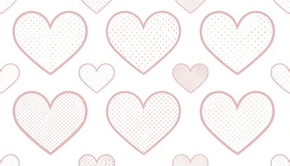 Celebrating children's day with heart patterns in a playful background colorful graphic design fun environment whimsical viewpoint