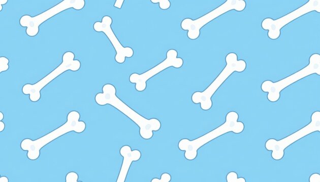 Celebrating children's day with a fun bone pattern background graphic design playful environment vibrant viewpoint joyful concept