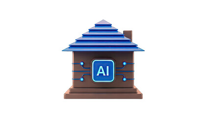 AI Smart Home Icon
