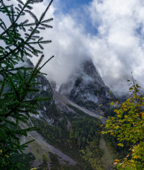 Beautiful Alpine lake Gosausee in Austria