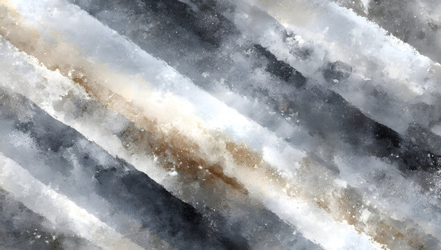 Abstract Striped Tie Dye Design. Gray Tie Dye Effect. Black Aquarelle Pattern. Abstract Gray Nature Tie Dye. Innovative Continuous Flow. Stripe Pattern. Ink Water Stain. Art Stripe Mark. - Powered by Adobe