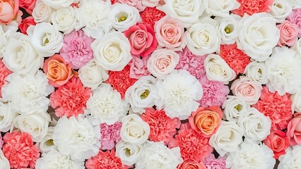 Vibrant flower arrangement