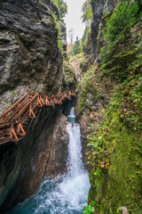 Sigmund Thun Klamm gorge near Kaprun, Austria