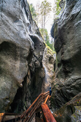 Sigmund Thun Klamm gorge near Kaprun, Austria