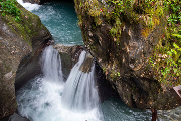 Sigmund Thun Klamm gorge near Kaprun, Austria