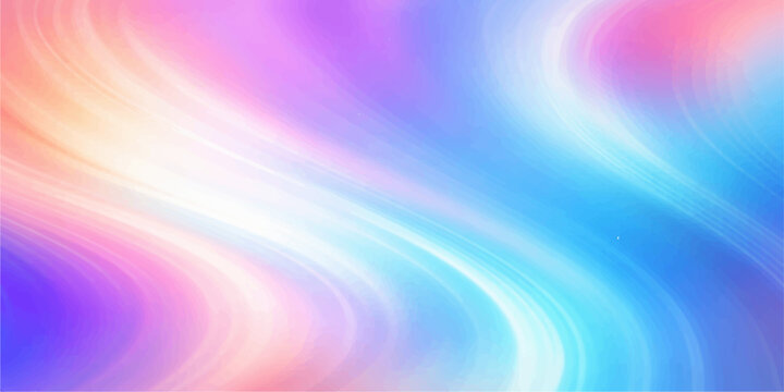 An abstract colorful background design featuring bright rainbow wave patterns and motion blur textures with blue, pink, and green light lines for a creative art backdrop wallpaper. modern and dynamic 
