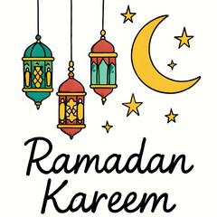 Festive Ramadan Illustration