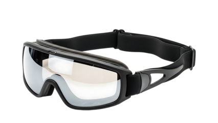 Sport Protective Goggles with Black Frame and Clear Lens for Outdoor Activities