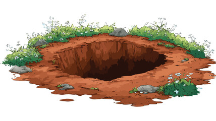 Enchanting Mystical Underground Rabbit Hole Exploration