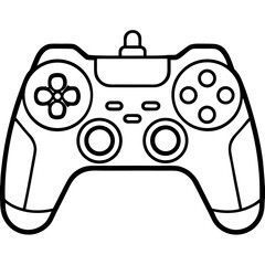 Line Art Game Controller Design