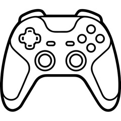 Line Art Game Controller Design