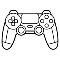 Line Art Game Controller Design