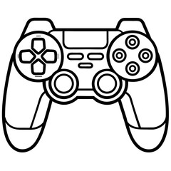 Line Art Game Controller Design