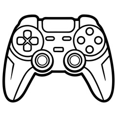 Line Art Game Controller Design