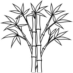 Minimal Bamboo Tree Vector