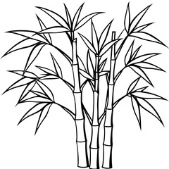Minimal Bamboo Tree Vector