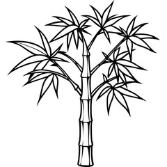 Minimal Bamboo Tree Vector