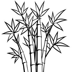 Minimal Bamboo Tree Vector