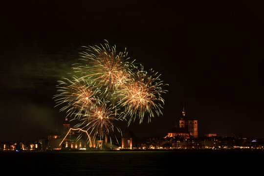 Molenfeuerwerk Hansestadt Stralsund