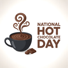 National hot chocolate day celebration
