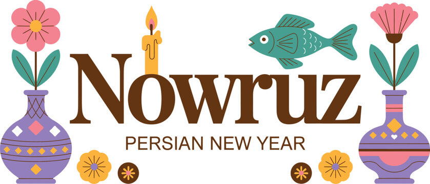 nowruz persian new year celebration and traditions

cultural symbols of the persian new year holiday

happy nowruz greeting with traditional haft-sin elements

understanding nowruz: the iranian spring
