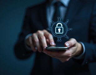 Businessman using digital pen and laptop with online document approval system task checklist management and secure data verification concept for digital workflow and business automation