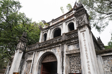 Temple of literature in Hanoi, Vietnam