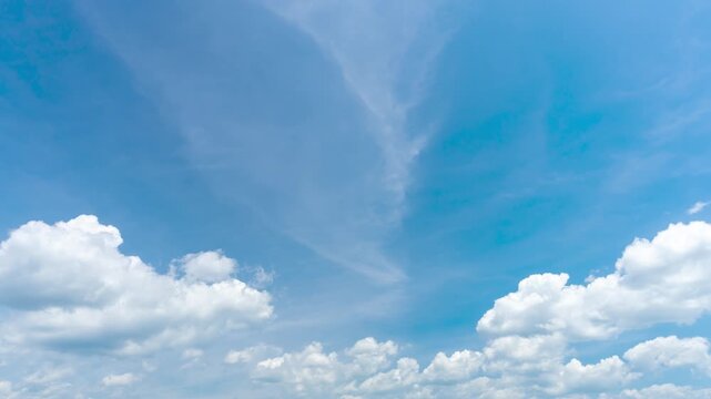 空と雲のタイムラプス・8月