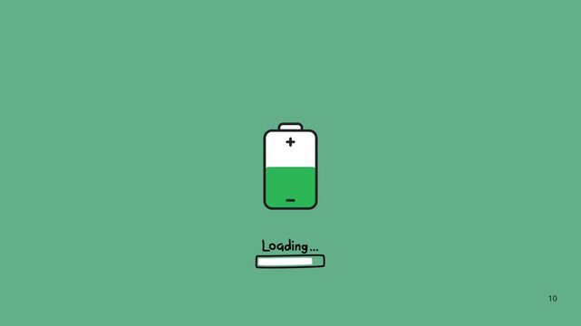 battery Loading Screen Animation	
