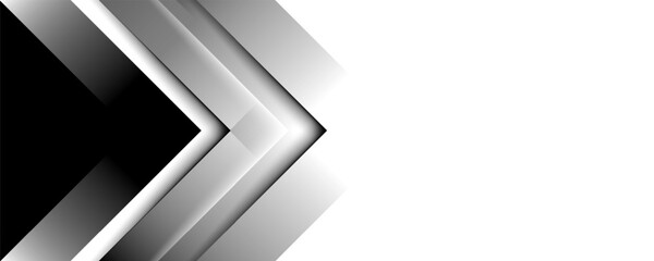 Black and white lines pattern with arrows shape. Transition background and jersey design. Vector Format Illustration. Fully editable vector element