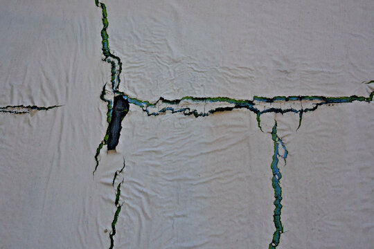 Old Latex paint abstract 