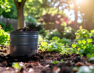 Backyard Composting Bin
