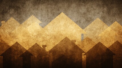 Real Estate Law Background With Abstract Building Shapes and Neutral Lighting in a Contemporary Setting