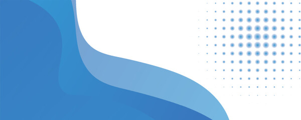 Blue wave abstract background. Liquid color background design. Fluid gradient shapes composition. Futuristic design for posters, banner, web header, presentation design and much more.eps 10.