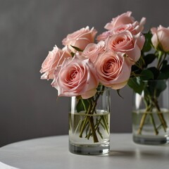 Peaceful Celebration with Flowers,