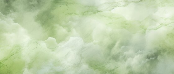 Lime green cloudy marble texture with soft dust sketch abstract background pattern