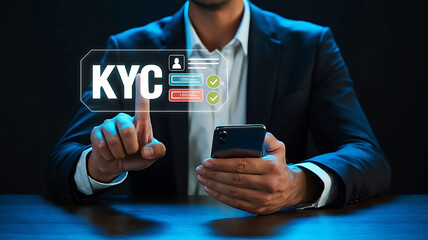 Know Your Customer Verification Concept With Digital Identity Security
