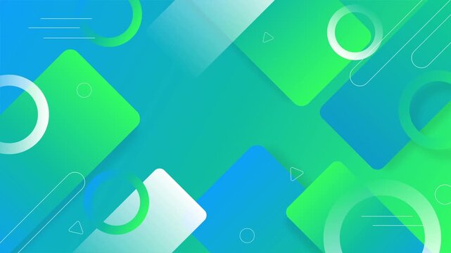 Abstract modern colorful gradient shape background. Abstract vibrant animated background, with memphis ornament. Perfect for modern presentations, posters, and digital design projects.