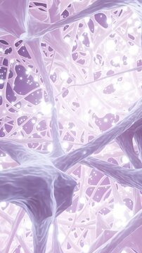 Abstract Neural Network: A captivating illustration of a neural network, rendered in soft, ethereal hues, resembling a delicate, intricate web, evokes a sense of both complexity and beauty. 