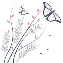 Spring Air Optimism Minimalist Abstract Motif