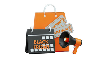 Black Friday Shopping Promotion Icons