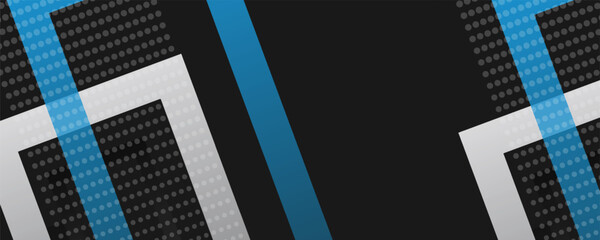 Abstract blue background.  shape elements on gradient blue background.  Vector illustration