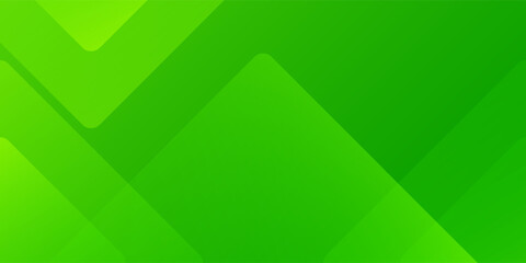 Abstract color green gradient shapes modern background. Hexagon theme concept. Simple shapes design. Vector illustration