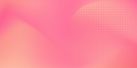 Pink and yellow pastel abstract dot textured comic cartoon pattern background. Cover digital technology design. Modern design dotted. Vector illustration