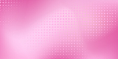 Abstract pink rose halftone pattern design. Retro comic gradient pink soft background. Pixelated dot style. Vector illustration