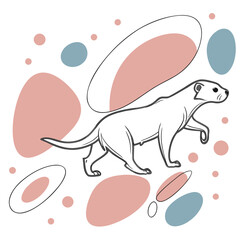 Fluid Organic Blob Shapes with Soft Color Gradients